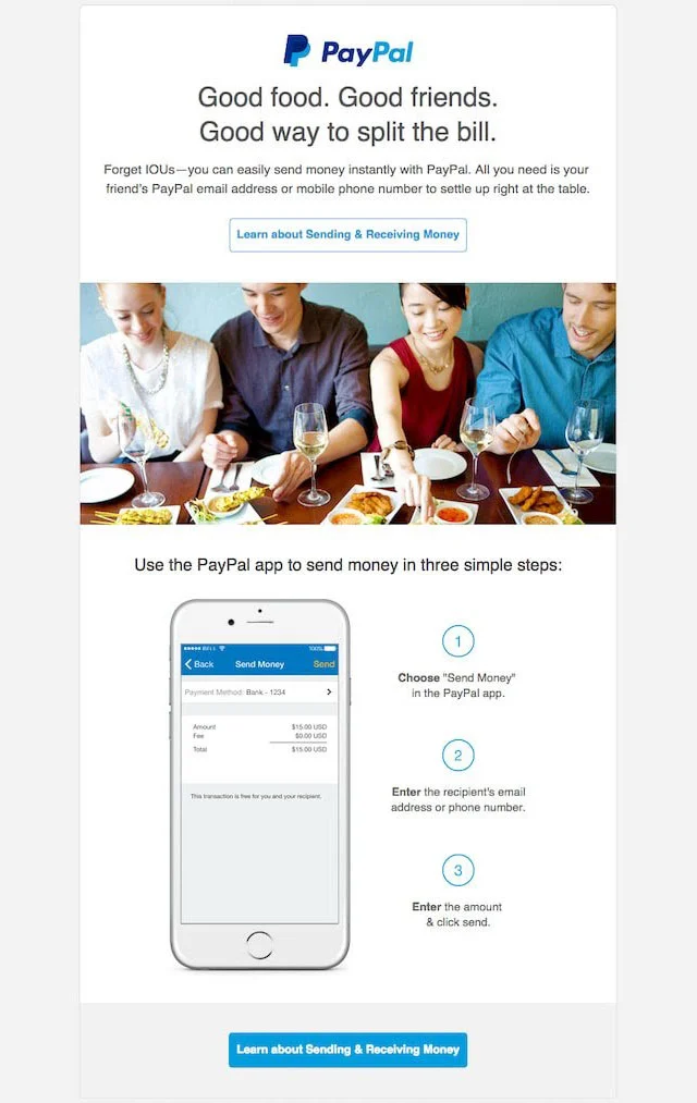 Paypal-Engagement-Campaign-example