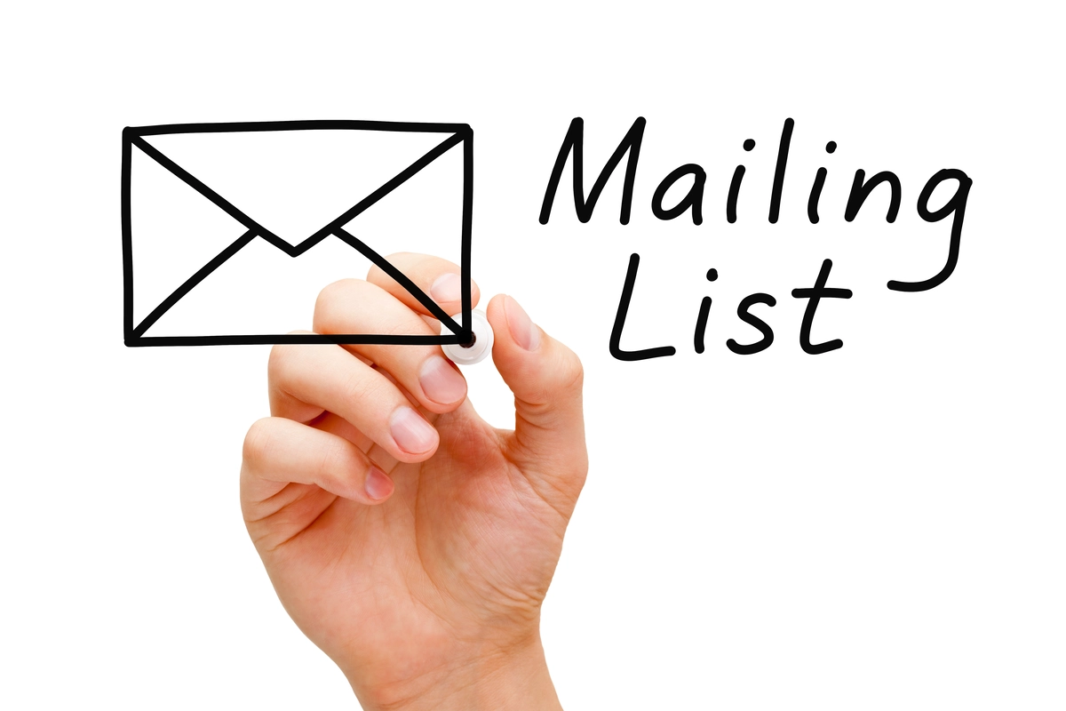 Email listing