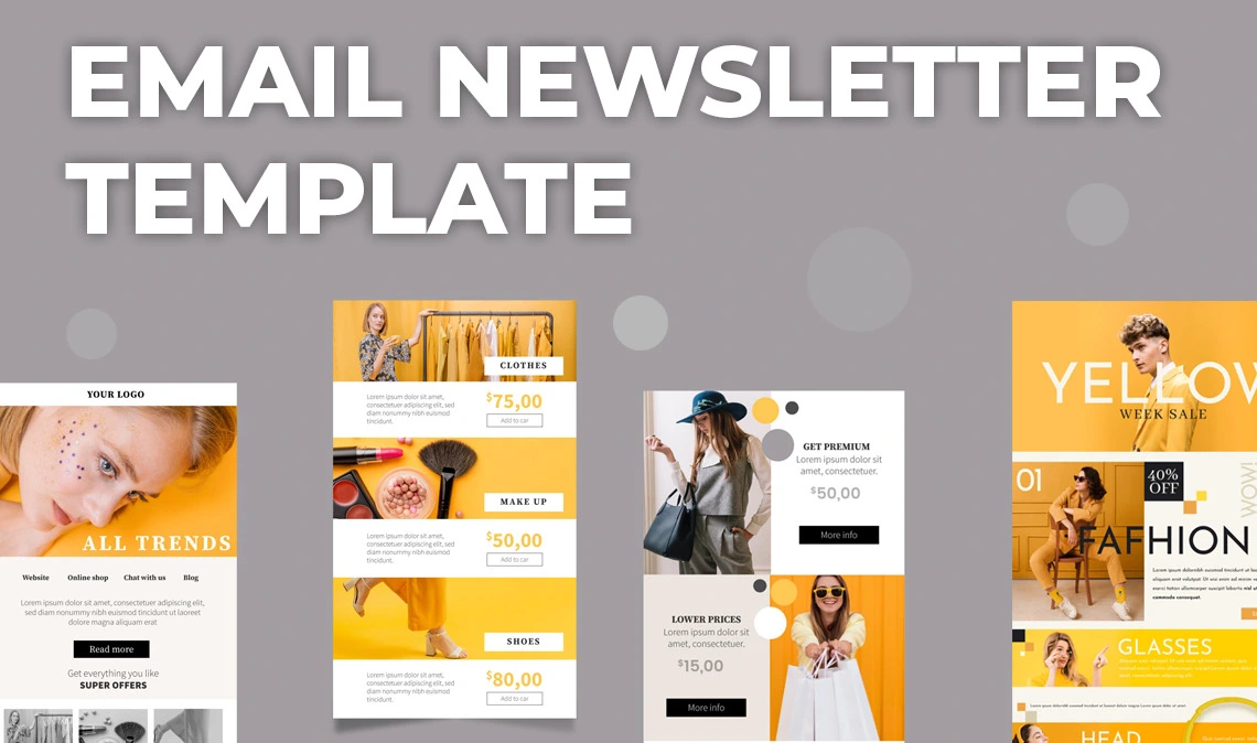 email newsletter template